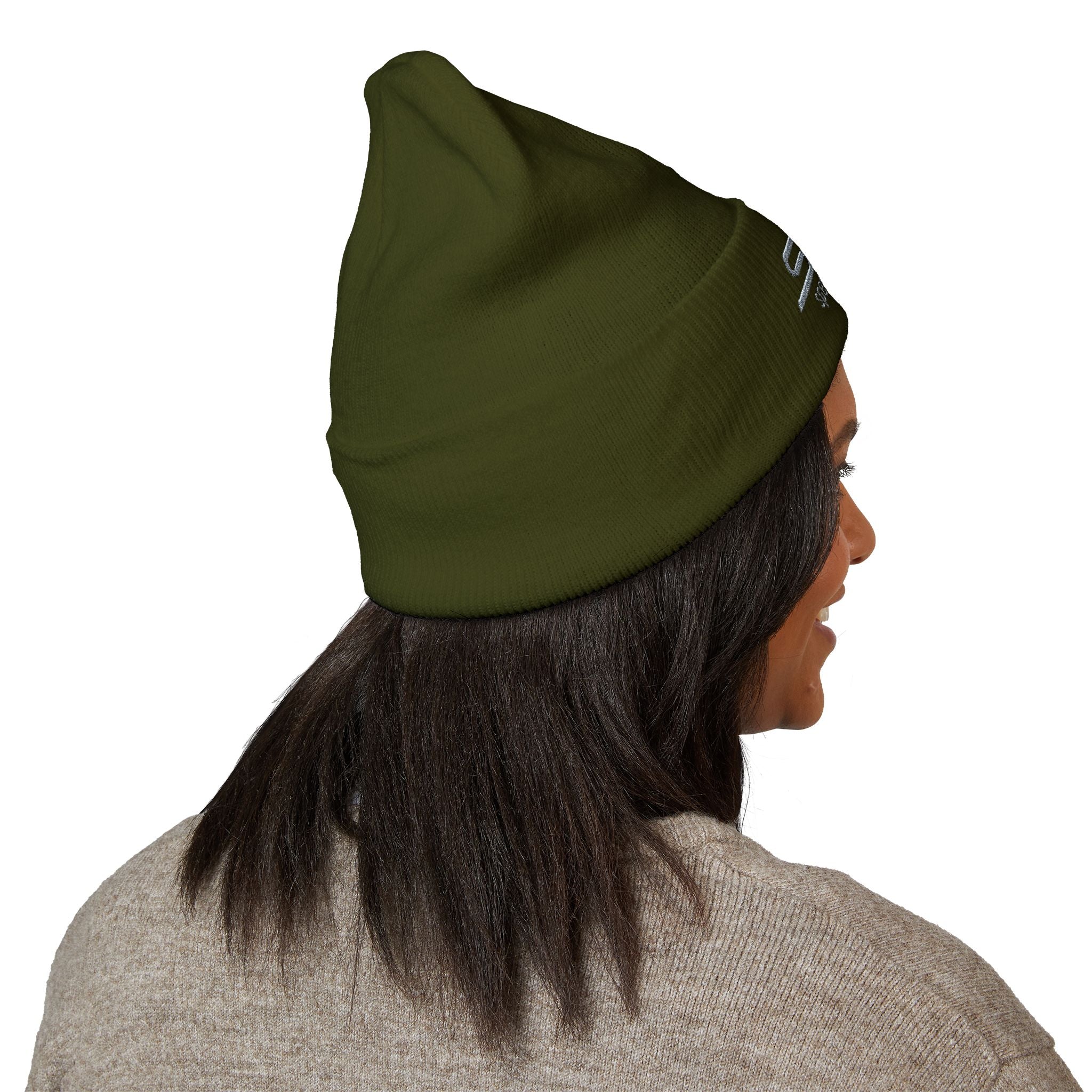 Embroidered 'SAF - special as fuck' Cuffed Beanie