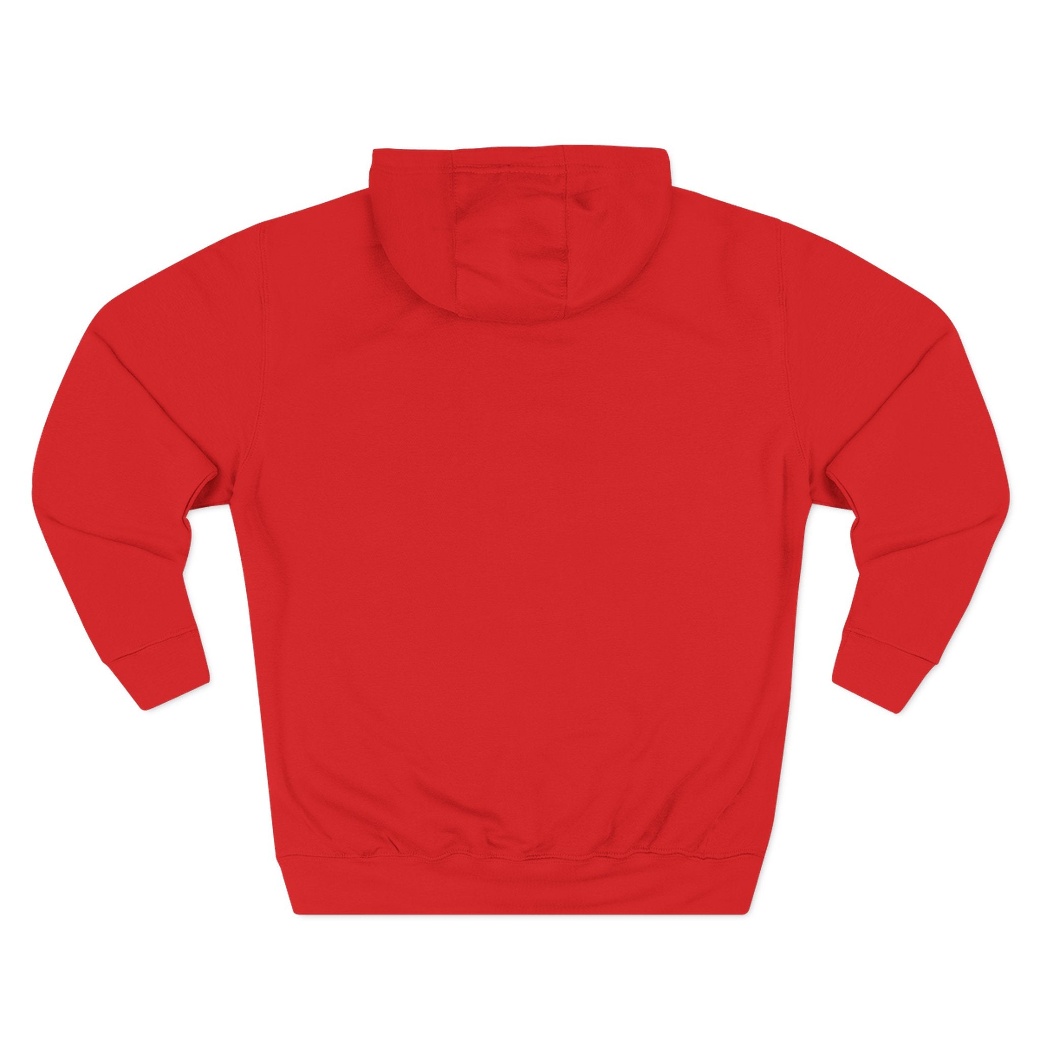 SAF Galaxy Panel Hoodie — Graphic Fleece Pullover with Red Script