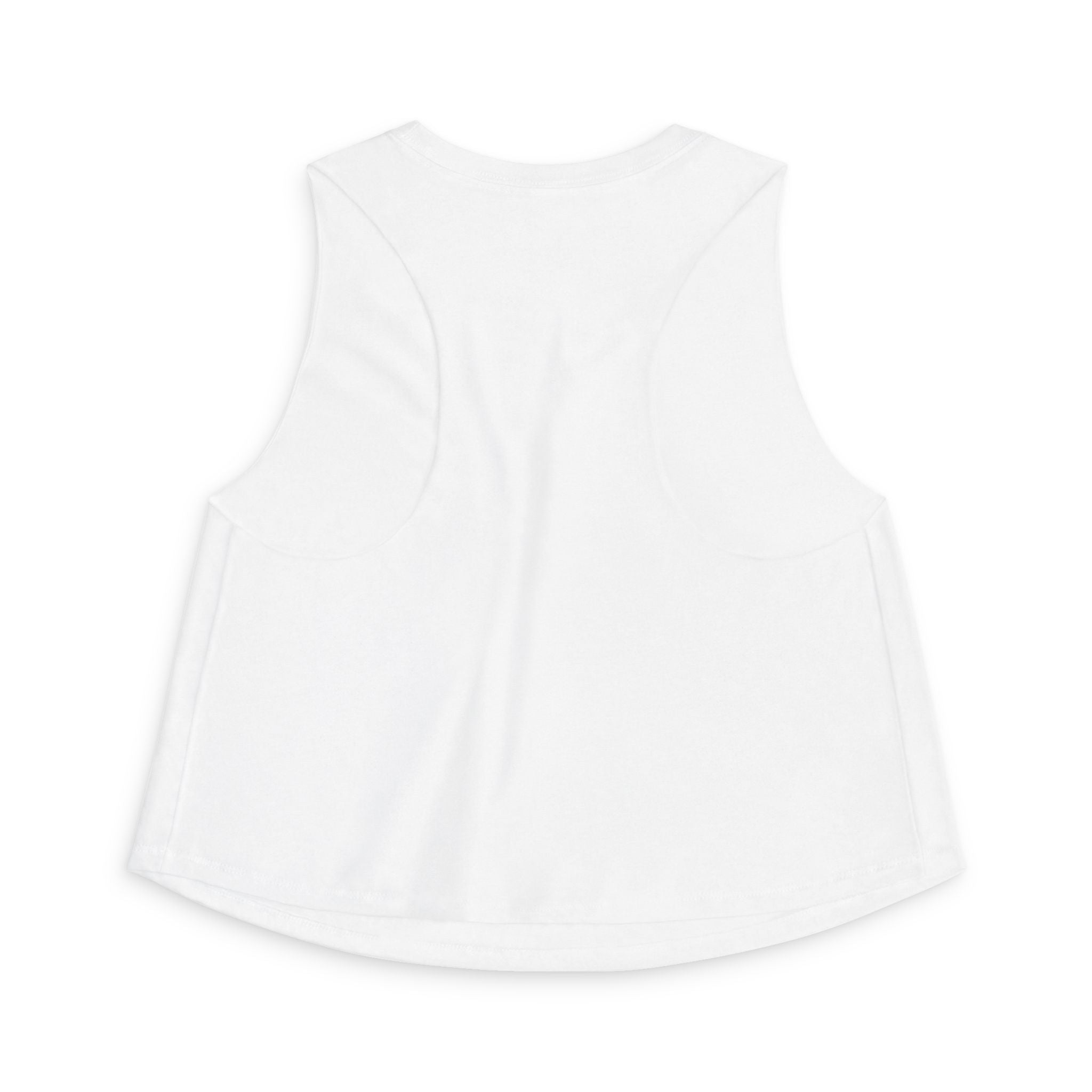Crop Top — "SAF (Special As F**k)" Swing Silhouette Graphic