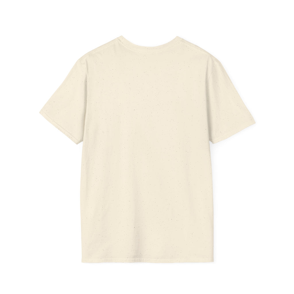 SAF Red Script Galaxy T-Shirt — Space Graphic Tee with 'SAF' Design