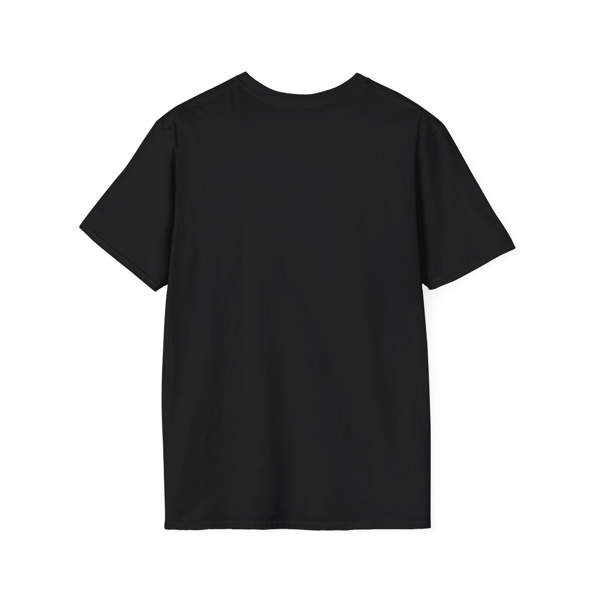SAF Red Script Galaxy T-Shirt — Space Graphic Tee with 'SAF' Design