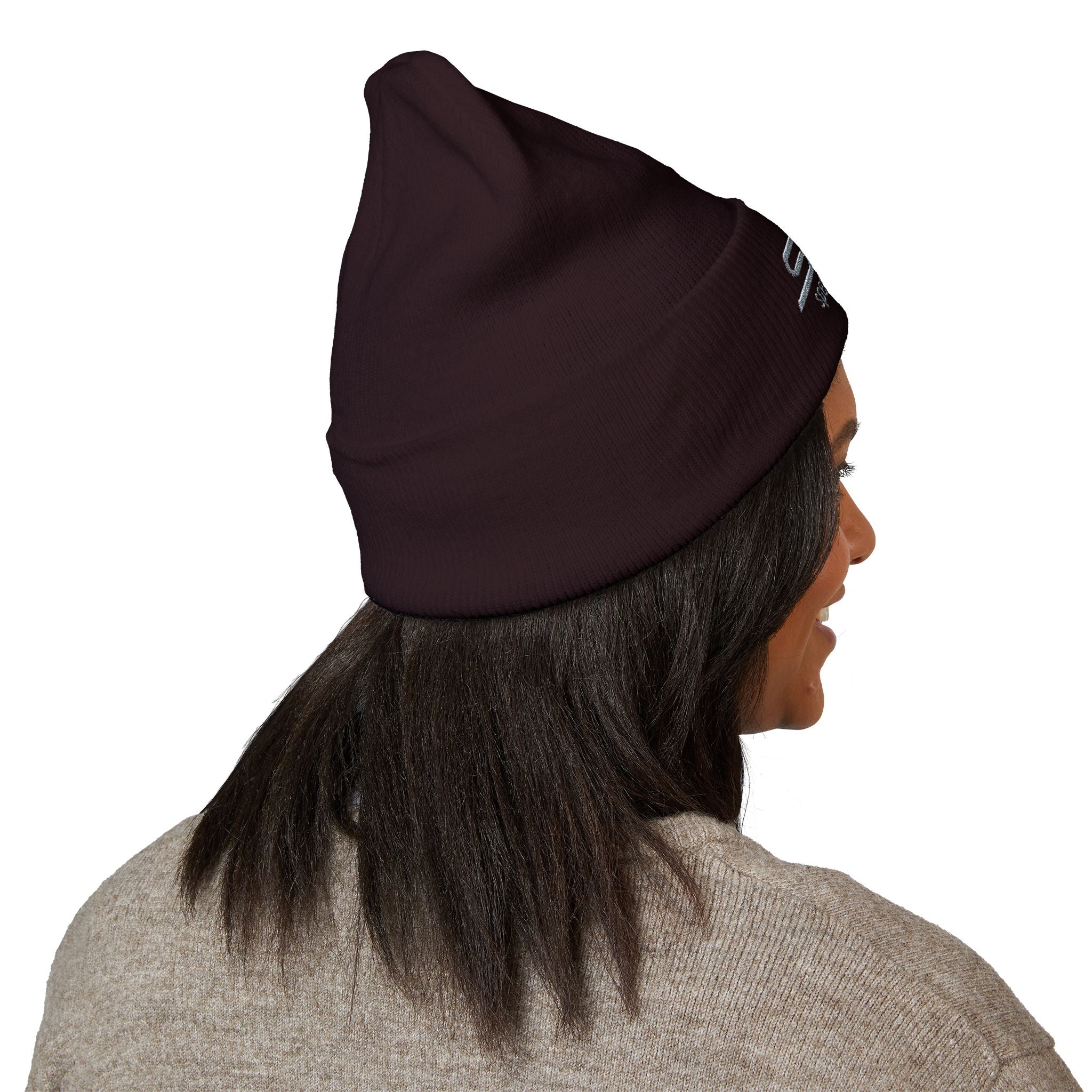 Embroidered 'SAF - special as fuck' Cuffed Beanie
