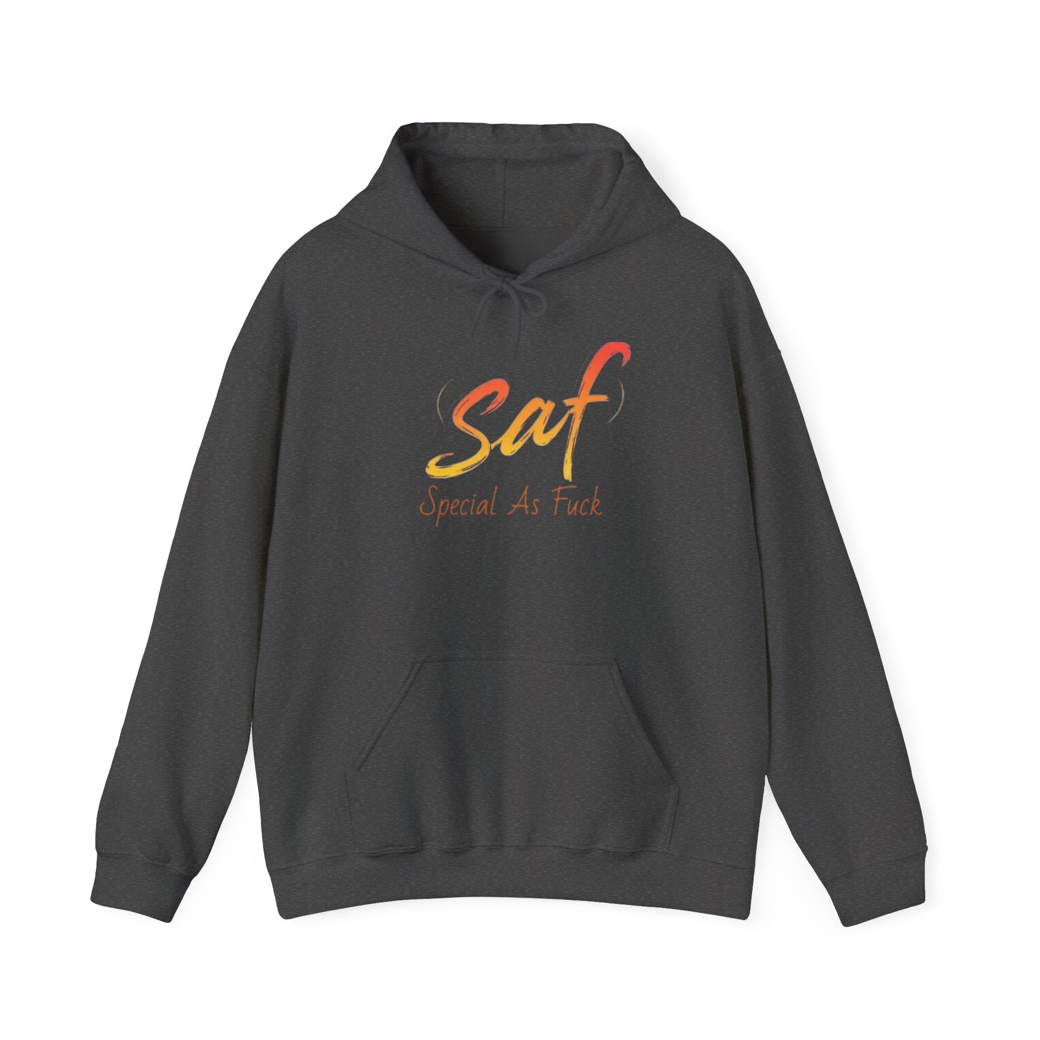 SAF "Special As F***" Hoodie — Bold Graphic Back & Script Front