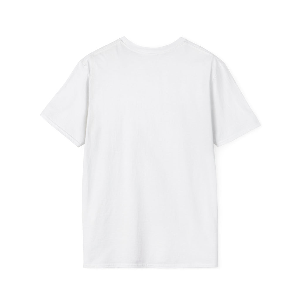SAF Red Script Galaxy T-Shirt — Space Graphic Tee with 'SAF' Design