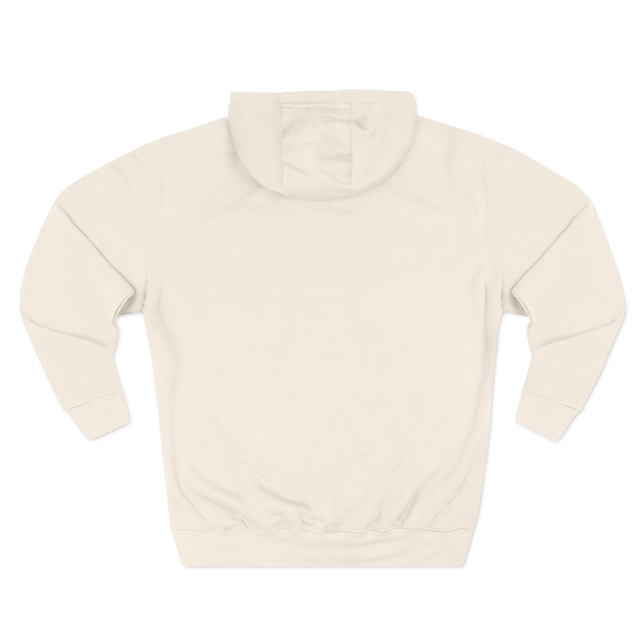 SAF Galaxy Panel Hoodie — Graphic Fleece Pullover with Red Script