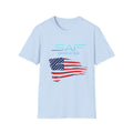 T-Shirt — "SAF Special As F***" American Flag Graphic Patriotic Tee
