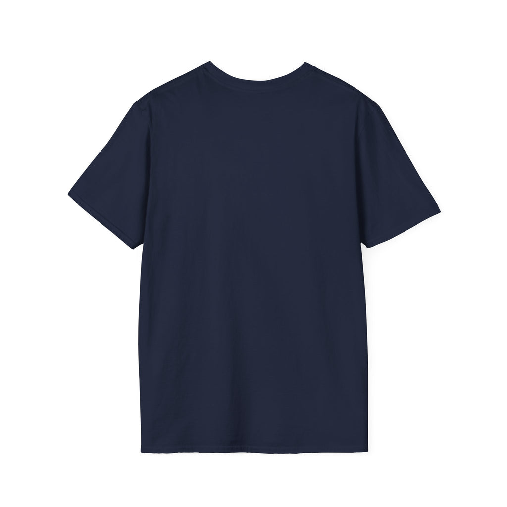 SAF Red Script Galaxy T-Shirt — Space Graphic Tee with 'SAF' Design