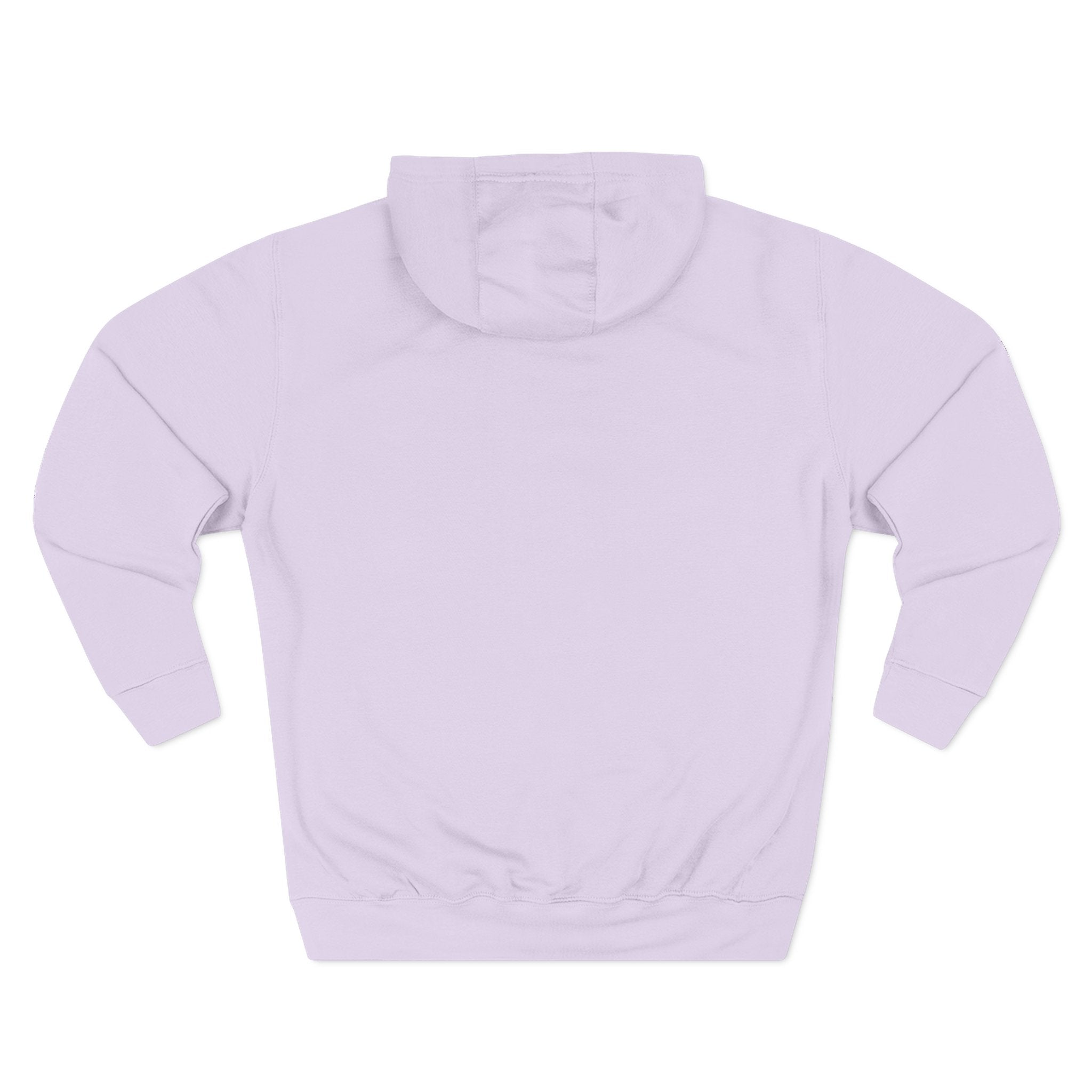 SAF Galaxy Panel Hoodie — Graphic Fleece Pullover with Red Script